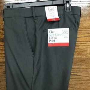 NWT Croft & Barrow 34x29 Flat Front Dress Pants